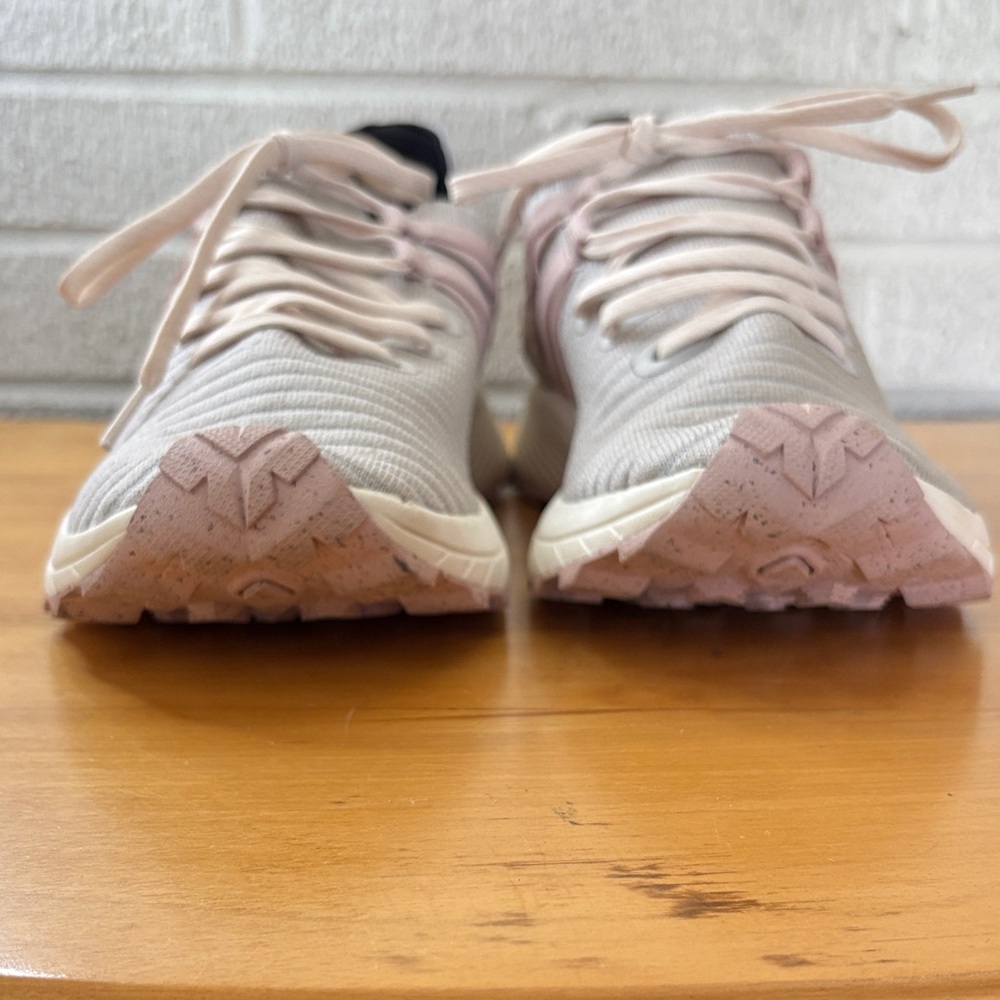 Merrell Embark Lace Sneakers Women's size 11 Wide Pink Rose Gray Vibram Sole EUC - Picture 2 of 10
